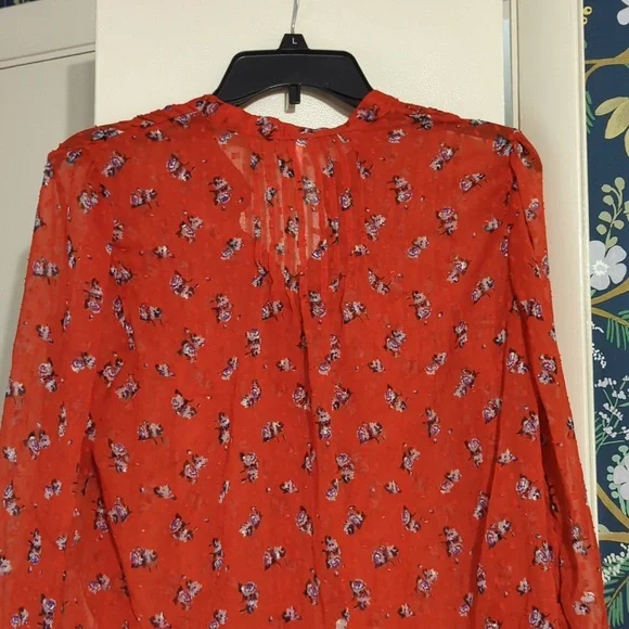 Free People Flowers In December Blouse - Picture 8 of 8